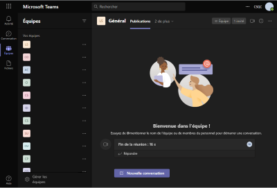 Espace de collaboration