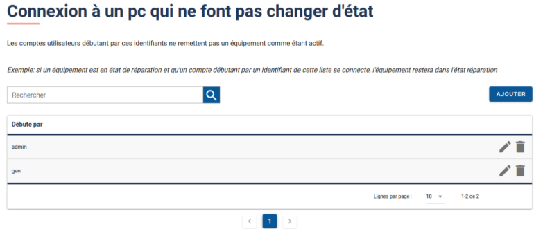 Connexion sans changement d’état